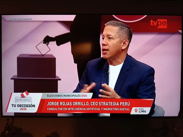 Jorge Rojas Orrillo entrevistado en TV Perú